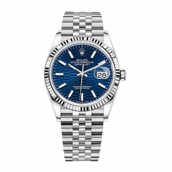 Rolex Datejust Steel Automatic 126234 Blue Dial Jubilee Replica