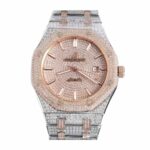 Audemars Piguet Royal Oak Selfwinding 15400SR.OO.1220SR.01 Iced Out Replica